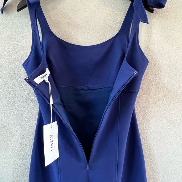 LIKELY empire waist midi dress size 2 - Picture 8 of 12